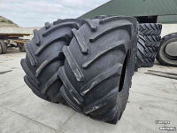 Roues, Pneus, Jantes, Barillets Jumelage Michelin 900/60R32 MegaXbib