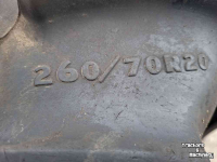 Roues, Pneus, Jantes, Barillets Jumelage Good Year 260/70R20