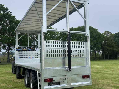 Remorque Heuvelmans Hefdakwagen 30 ton