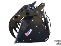 Benne à grappin / Fourche à grappin Qmac HD Maxi Pelikaanbak Telescooplader