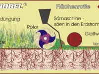 Fraise rotative  ondiep grond bewerken