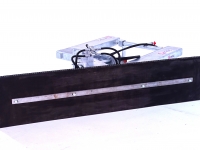 Pousse fourrage à pneu Qmac Modulo Rubber feed scraper 1.50 mtr hookup palletforks