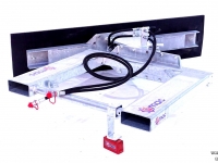 Pousse fourrage à pneu Qmac Modulo Rubber feed scraper 1.50 mtr hookup palletforks