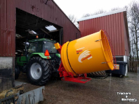 Distributeur de paille pour des logettes Teagle 505M strohakselaar