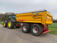 Tracteur John Deere 6155R Tractor 200 Pk + Gronddumper Tandemasser (22 ton)