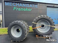 Roues, Pneus, Jantes, Barillets Jumelage Mitas 650/65R42 540/65R30