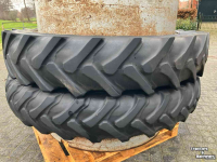 Roues, Pneus, Jantes, Barillets Jumelage BKT set cultuurwielen 32/46 inch met dubbellucht voor Case-IH MX