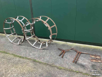Roues, Pneus, Jantes, Barillets Jumelage BKT set cultuurwielen 32/46 inch met dubbellucht voor Case-IH MX