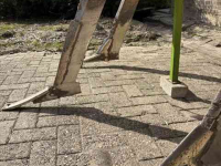 Décompacteur Rumptstad 3 poot in V - vorm.