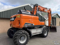 Pelles sur pneus Doosan DX140w-5