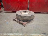 Roues, Pneus, Jantes, Barillets Jumelage Bridgestone 315/70R22.5 M749