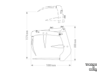 Grappins à fumier Qmac MESTKLEM 1.50M STD