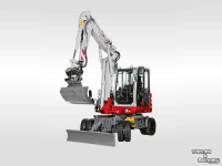 Pelles sur pneus Takeuchi TB370W 2P, bandenkraan, BJ2026, komt binnen, Nieuw!