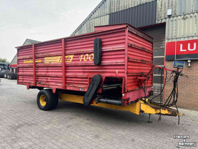 Remorque distributrice Schuitemaker Feedo 100 Voerdoseerwagen, voerwagen, blokkenwagen, voermachines