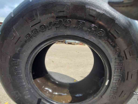 Roues, Pneus, Jantes, Barillets Jumelage Trelleborg 380/70R20 DH018 Gazonband