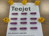 Autres pulvérisateurs et accessoires Teejet spuitdoppen uit voorraad, Sales 50% discount from stock