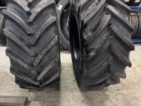 Roues, Pneus, Jantes, Barillets Jumelage BKT VF 650/60R34 op 10 gaats velg