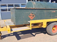 Tank de carburant  mobiele tank met lekbak
