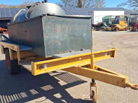 Tank de carburant  mobiele tank met lekbak