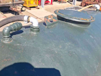 Tank de carburant  mobiele tank met lekbak