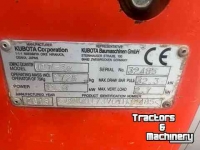 Mini pelleteuse Kubota U17-3 minivrager