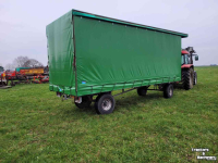 Remorque  Gijzen Zeilenwagen 6 mtr