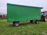 Remorque  Gijzen Zeilenwagen 6 mtr