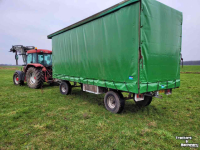 Remorque  Gijzen Zeilenwagen 6 mtr