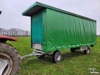 Remorque  Gijzen Zeilenwagen 6 mtr