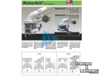 Enrouleur d‘irrigation Beinlich Beregeningskanon Sime Reflex Met 1 Timer Rotorkit