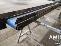 Convoyeur  4200X370 TRANSPORTBAND VLAKKE BAND FLAT BELT CONVEYOR BELT FLACHBAND FÖRDERBAND