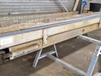 Convoyeur  4200X370 TRANSPORTBAND VLAKKE BAND FLAT BELT CONVEYOR BELT FLACHBAND FÖRDERBAND