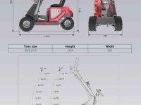 Chargeuse sur pneus Heracles H130 pro mini shovel NIEUW Benzine, Diesel of Elektrisch!