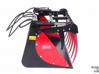 Benne à grappin / Fourche à grappin Qmac Pelikaanbak Pelikaangrijper 1.50 mtr SIlagegrijper Kuilgrijper