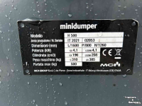 Tombereau à chenilles  MCH  rupsdumper  H500