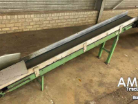 Convoyeur  3200X320 MM OPVOERBAND ELEVATORBAND ELEVATOR BELT FÖRDERBAND STEIGBAND