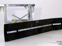 Panneau coulissant de fourrage Qmac Modulo rubber voerschuif schuifbalk aanbouw Mailleux