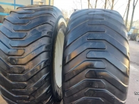 Roues, Pneus, Jantes, Barillets Jumelage Nokian 550/60R22.5 en 710/55R34 Gazonbanden