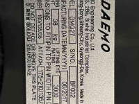 Mini pelleteuse New Holland New Holland E30C Case CX30C/ Snelwissel - DAEMO DMQ27 Parts nr:32MK-95110CG