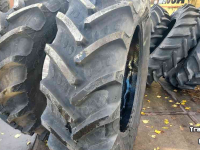 Roues, Pneus, Jantes, Barillets Jumelage BKT 480/70R38