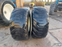 Roues, Pneus, Jantes, Barillets Jumelage Nokian SET GAZONBANDEN MET VELGEN