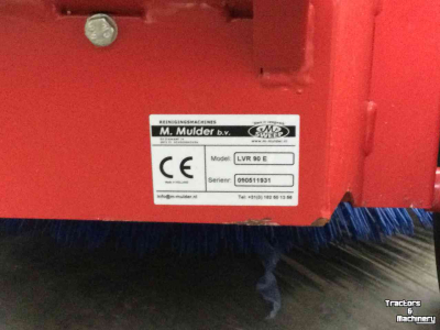 Balayeuses et balayeuses aspirantes Mulder M sweep lvr90E overjarig demomodel