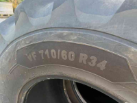 Roues, Pneus, Jantes, Barillets Jumelage Michelin 710/60R34 AXIOBIB 2 VF