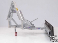 Rabots à lisier Qmac Modulo Rubber manure scraper 180cm hookup Accord Hitch