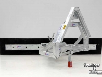 Rabots à lisier Qmac Modulo Rubber manure scraper 180cm hookup Accord Hitch