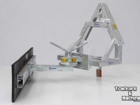 Rabots à lisier Qmac Modulo Rubber manure scraper 180cm hookup Accord Hitch