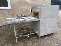 Machine de lavage caisses  Van de Vecht, kistenwasser, RVS