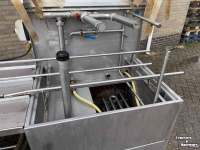 Machine de lavage caisses  Van de Vecht, kistenwasser, RVS