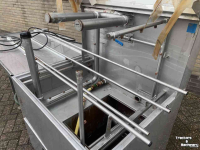 Machine de lavage caisses  Van de Vecht, kistenwasser, RVS