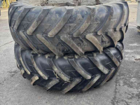 Roues, Pneus, Jantes, Barillets Jumelage Michelin 20.8R38 5 ster dubbullucht